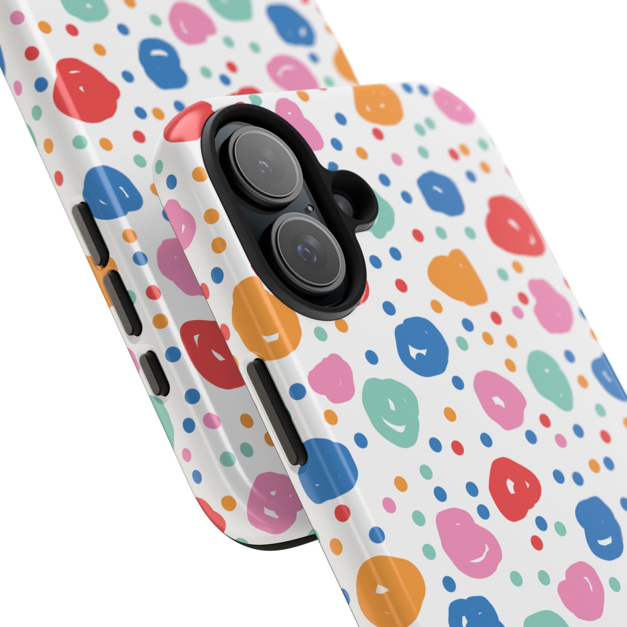 Seamless Hand Drawn Polka Phone Case (Apple & Android)