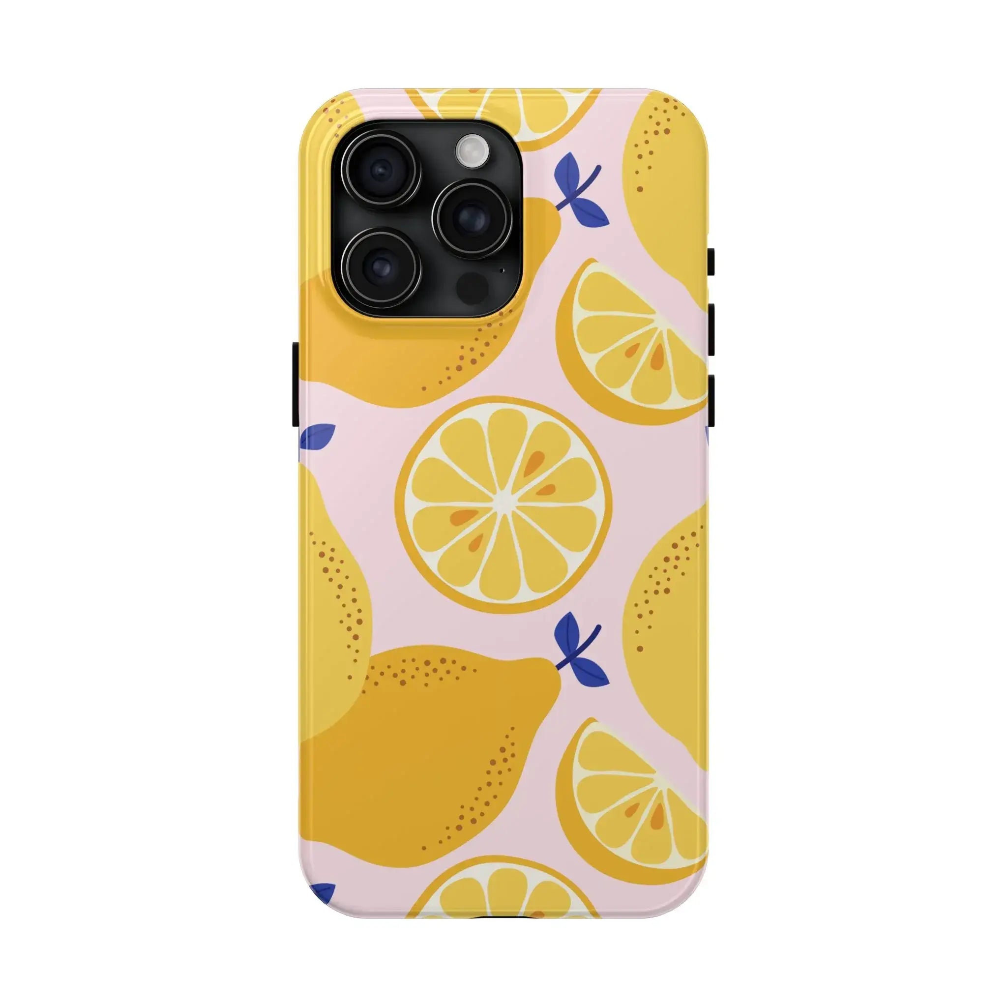 Sour Lemon Drop Phone Case (Apple & Android) - Pink Sweetheart