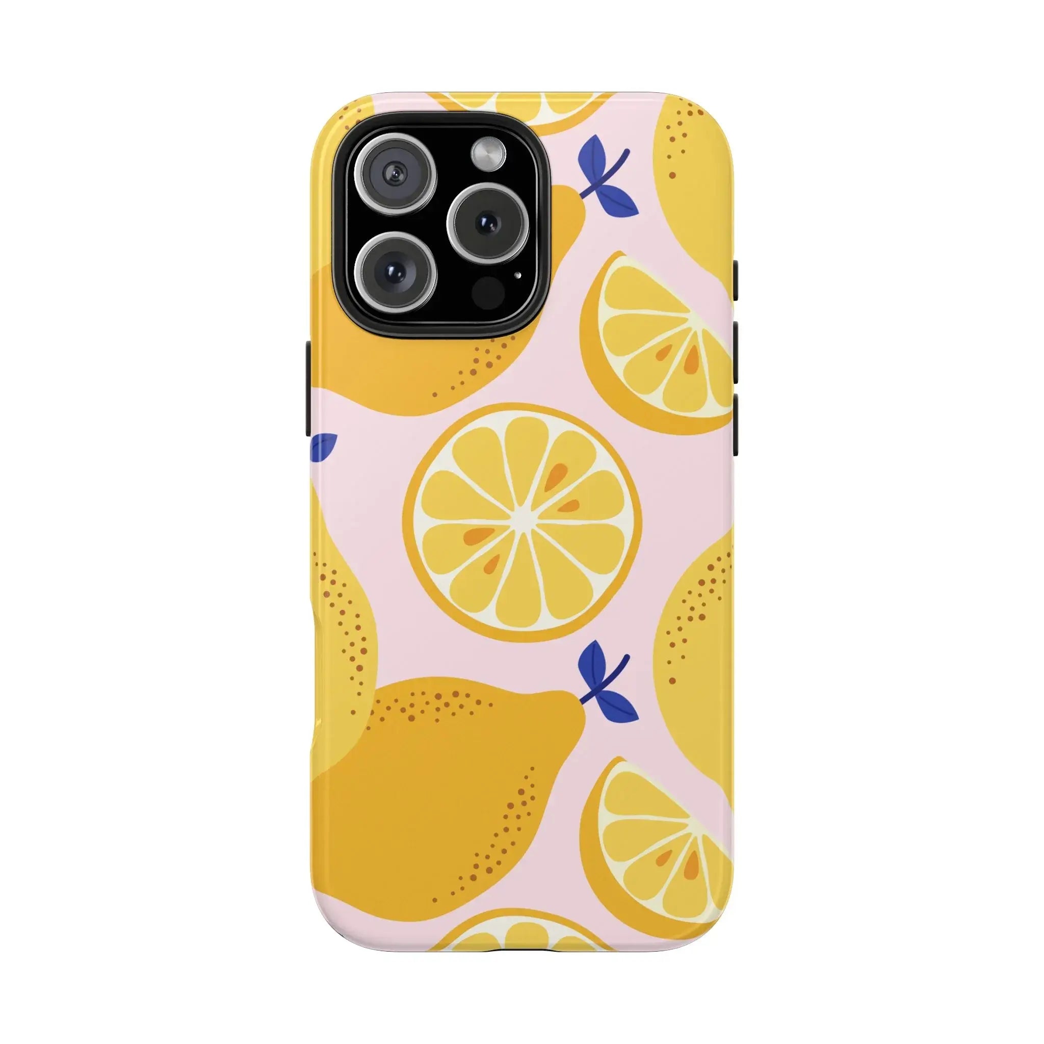 Sour Lemon Drop Phone Case (Apple & Android) - Pink Sweetheart