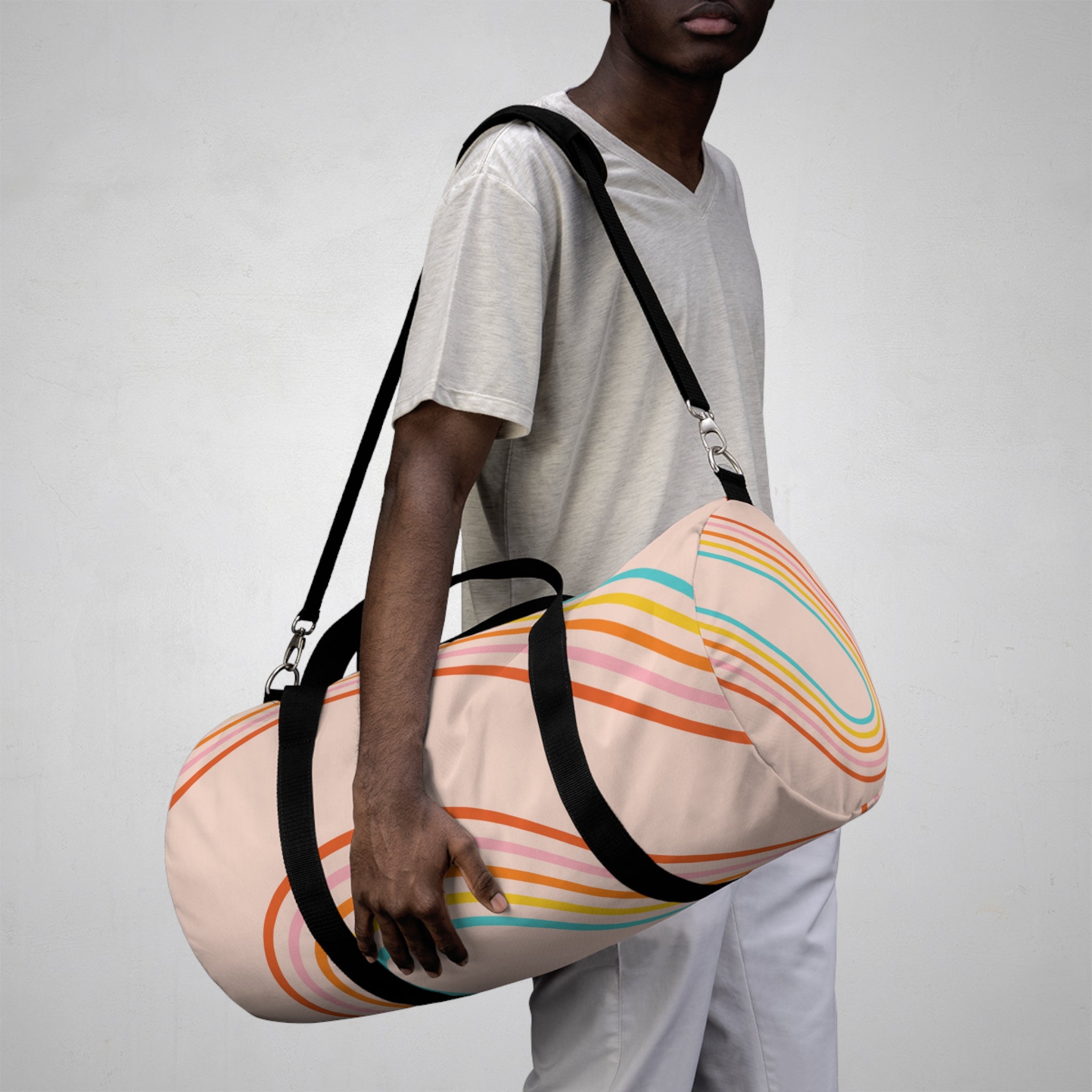 Swirling Over You Duffel Bag