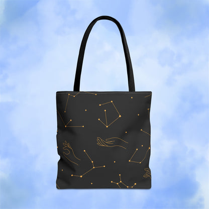 Zodiacs in Space Tote Bag