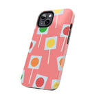 Lollipop Candy Phone Case (Apple & Android) - Pink Sweetheart