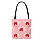 Valentine Hearts Tote Bag