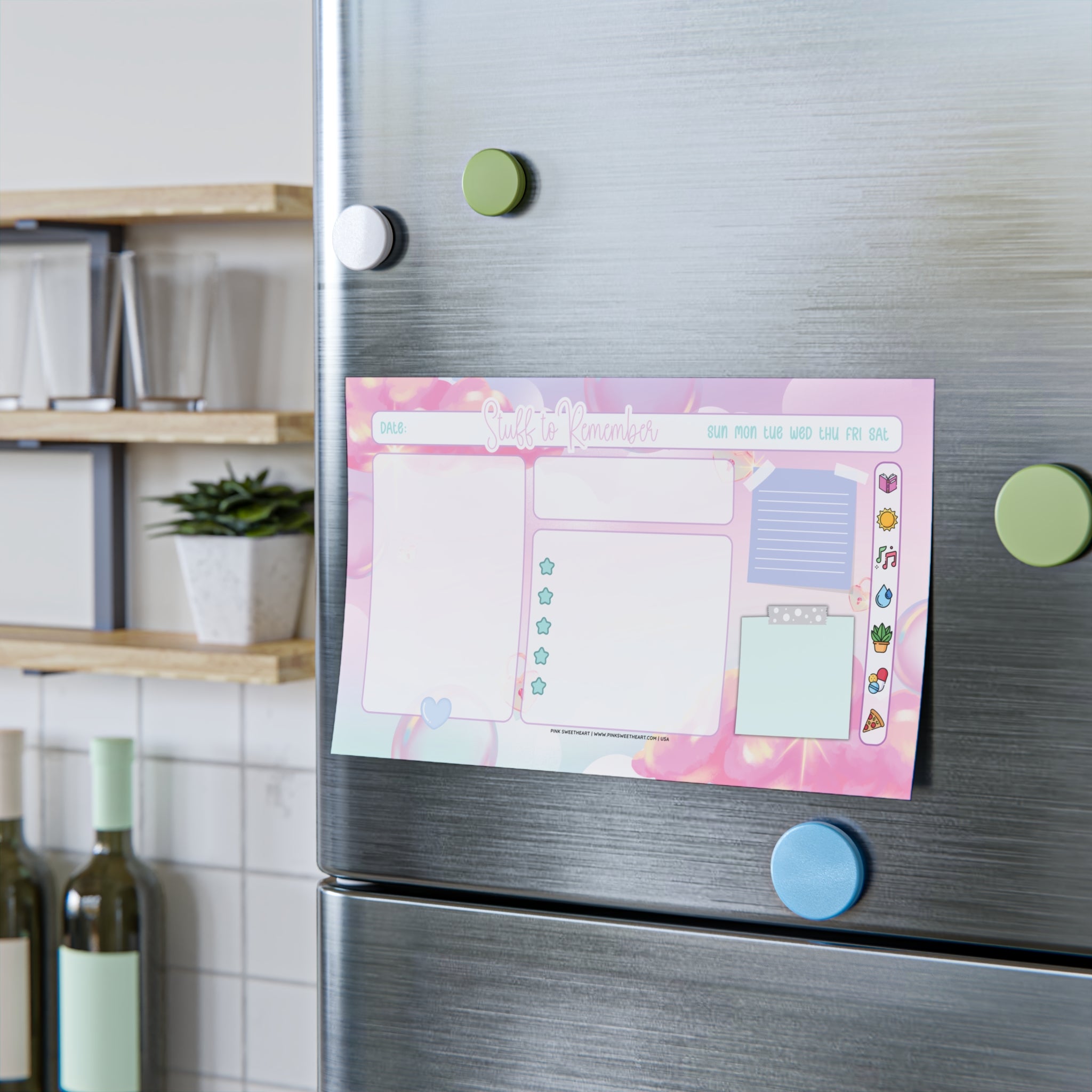 Pastel Dreamland Sticky Note Pad