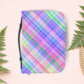 Rainbow Flannel Book Cover - Pink Sweetheart