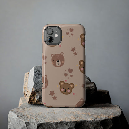 Boho Brown Bear Phone Case