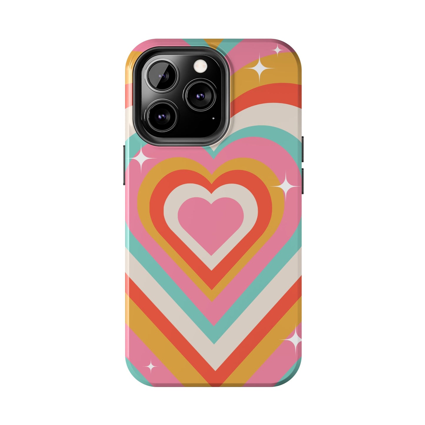 Psychedelic Hearts Phone Case