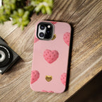 Heart of Gold Pink Phone Case (Apple & Android)