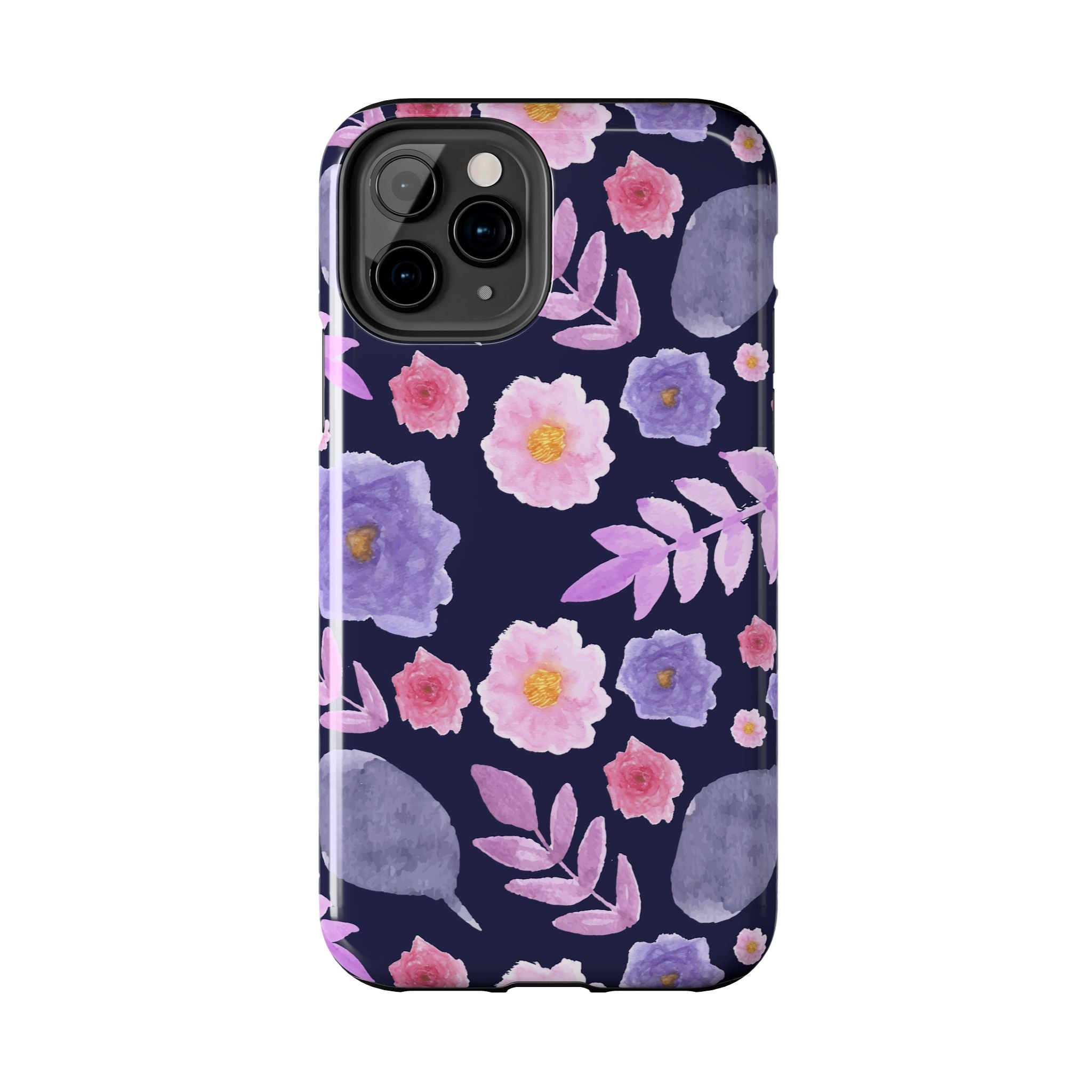 Purple Florals Phone Case (Apple & Android)