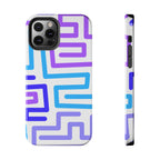 Abstract Neon Maze Phone Case (Apple & Android)
