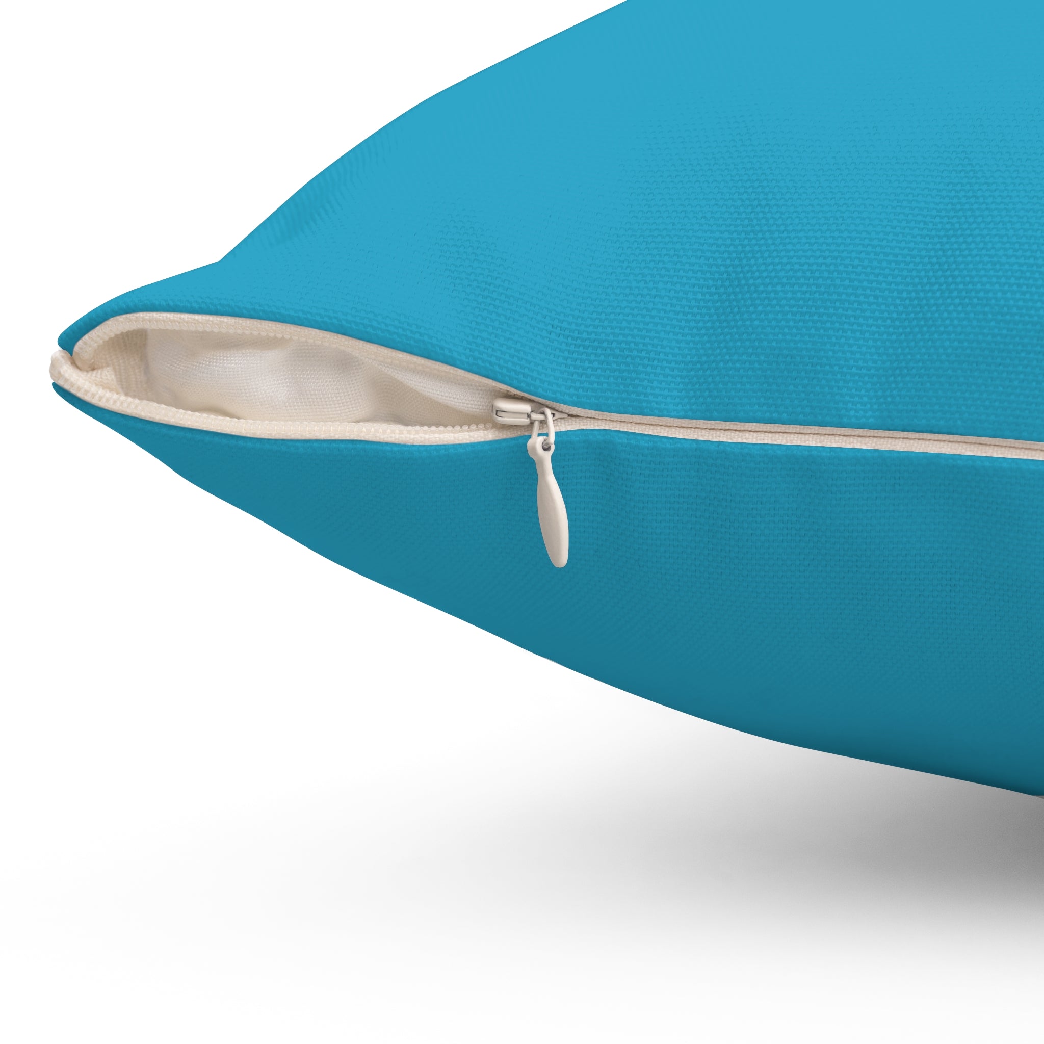 Social Media Thumbs Up Square Pillow - Teal