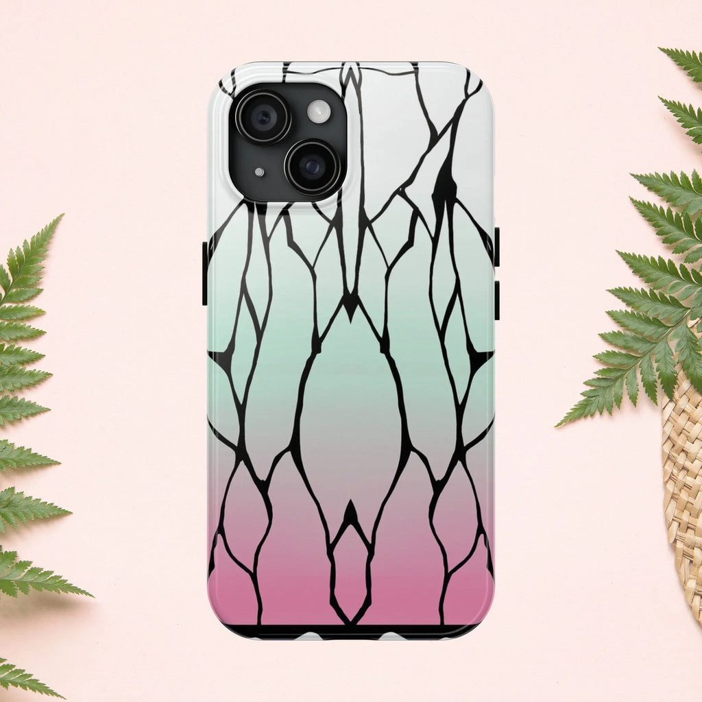 Butterfly Kimono Tough Phone Case (Apple & Android) - Pink Sweetheart