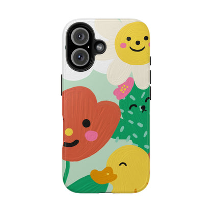 Painted Doodles Tough Phone Case