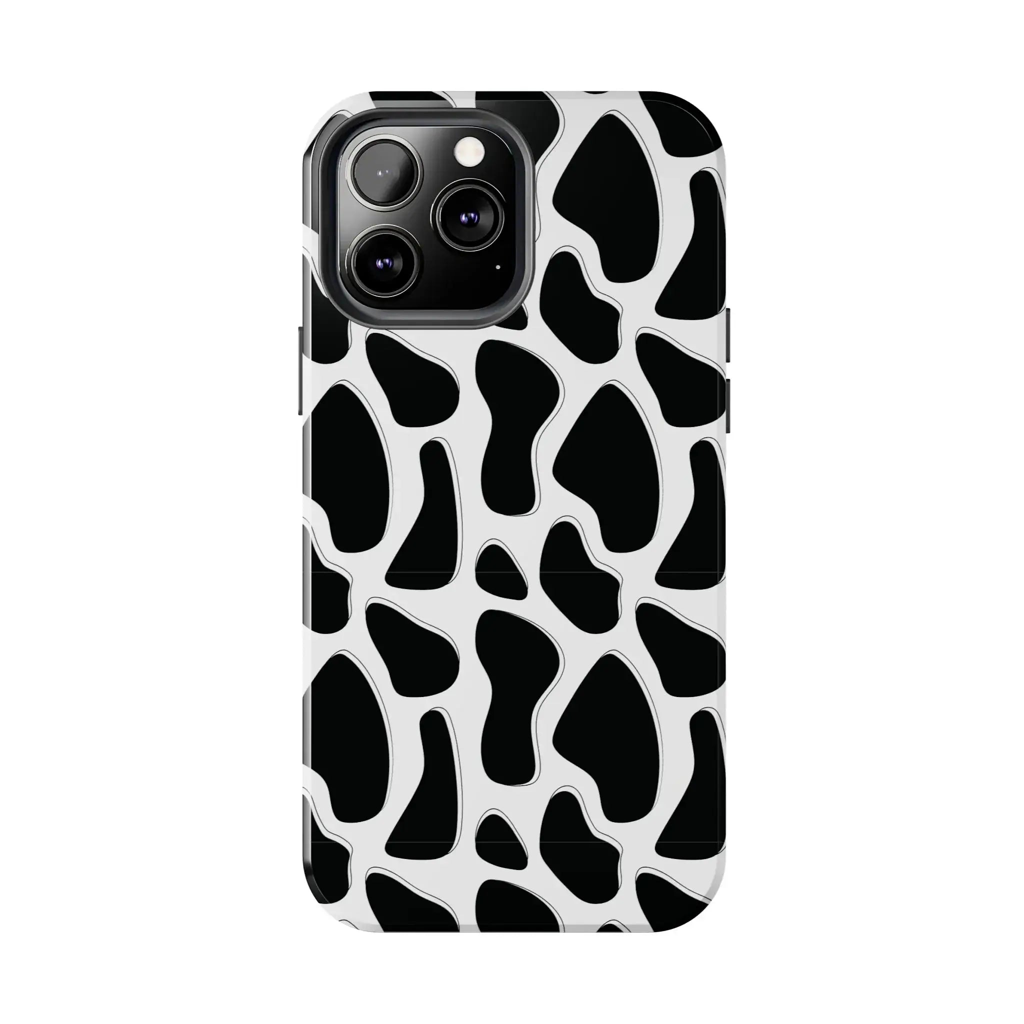 Spotted Animal Print Phone Case (Apple & Android) - Pink Sweetheart
