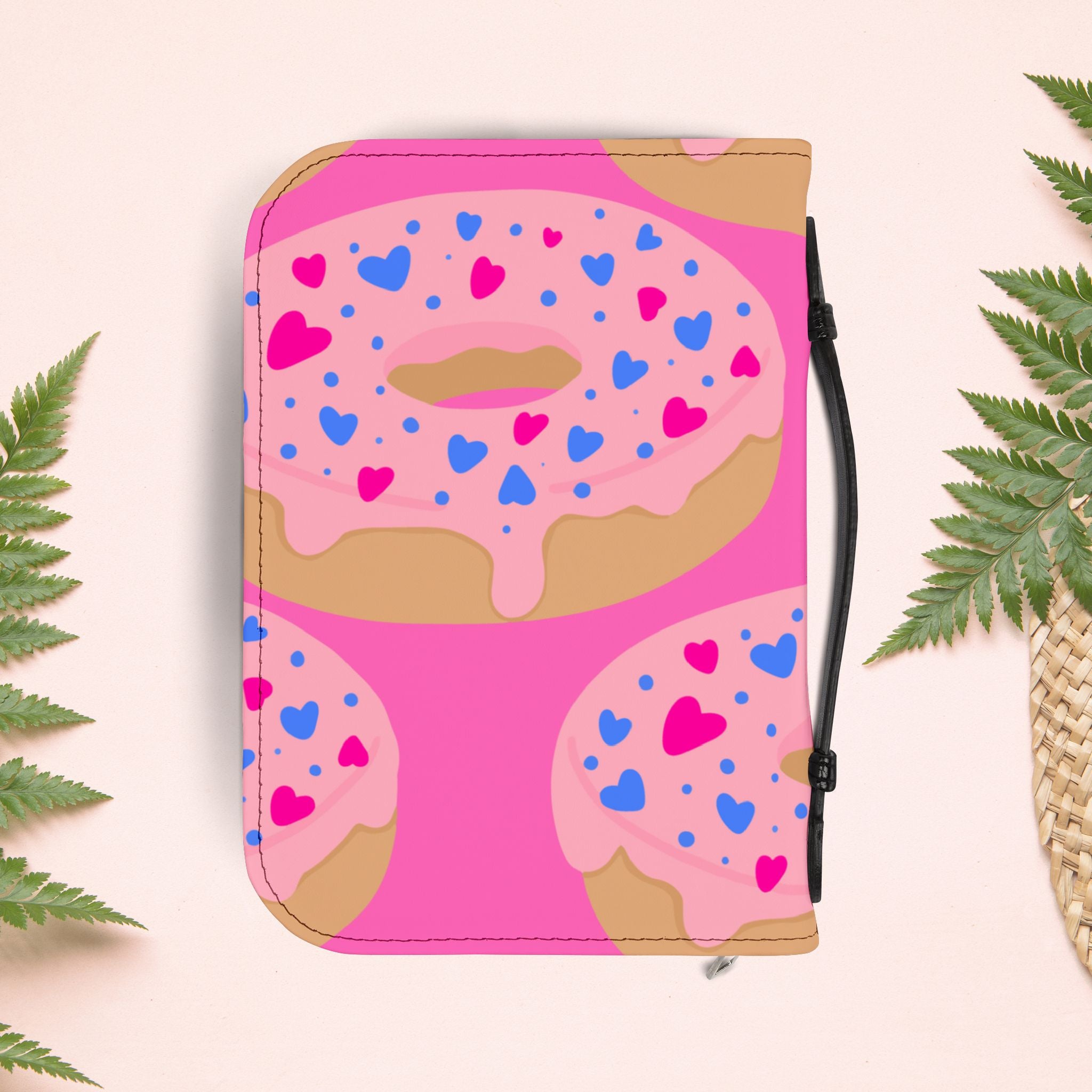 Cute Glazed Donut Book Cover
