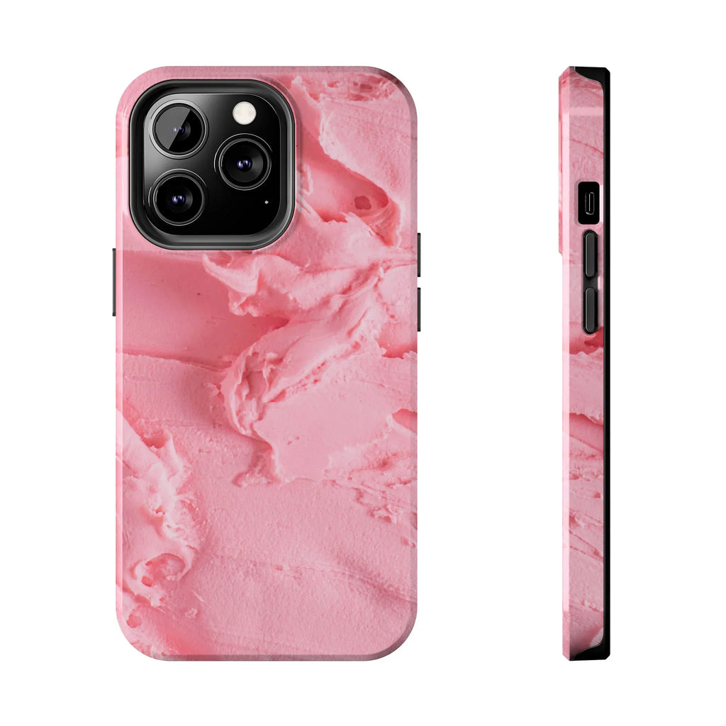 Yummy Pink Frosting Phone Case (Apple & Android) - Pink Sweetheart
