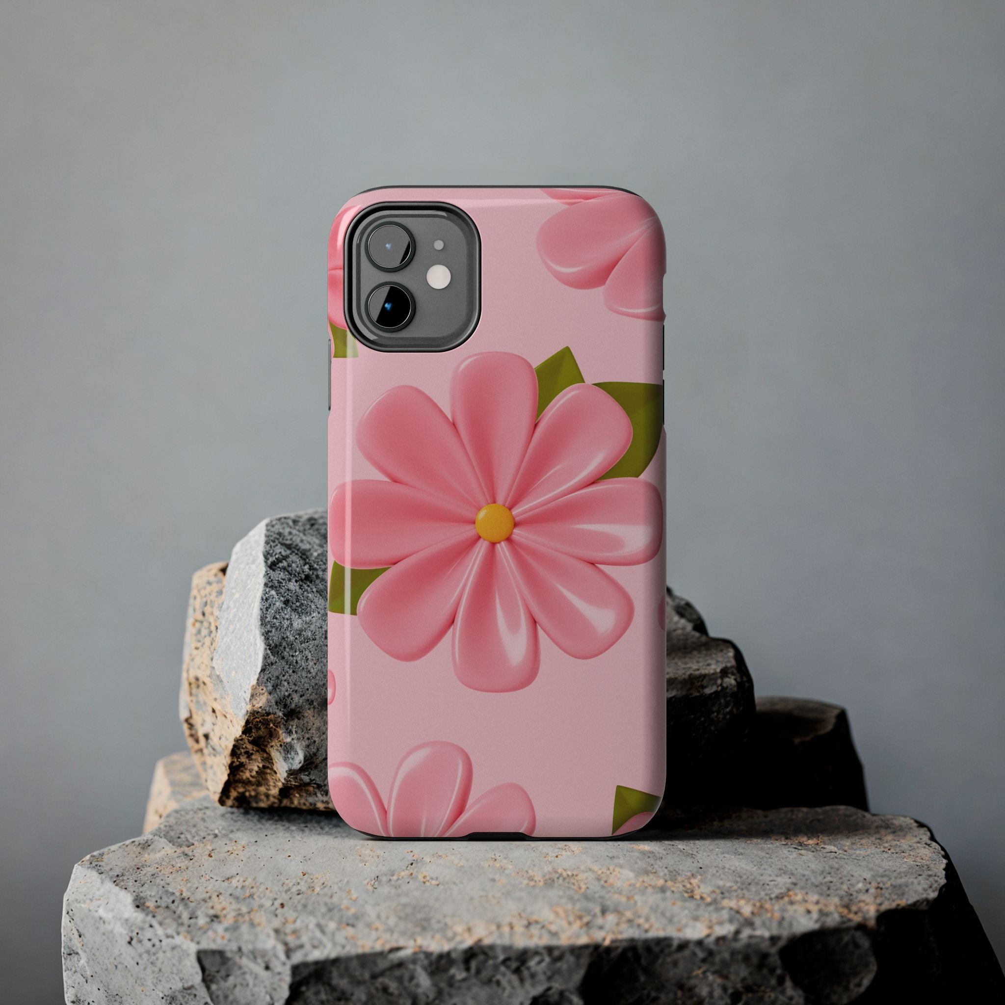 Pink Petal Flower Phone Case (Apple & Android)
