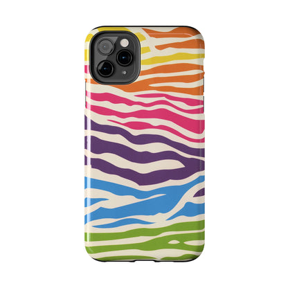 Rainbow Zebra Phone Case