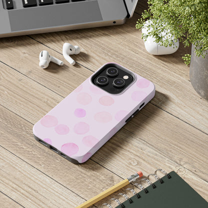 Watercolor Dots Phone Case