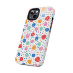 Seamless Hand Drawn Polka Phone Case (Apple & Android)