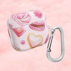 Pink Macaron Sweets Airpod Case