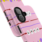 Bestie Bracelets Phone Case (Apple & Android) - Pink Sweetheart