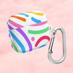 Vibrant Colorful Swirls AirPod Case
