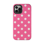 Pink Polka Dot Phone Case (Apple & Android)
