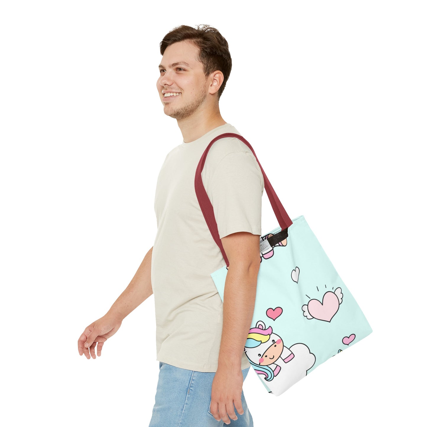 Cute Chibi Unicorn Tote Bag