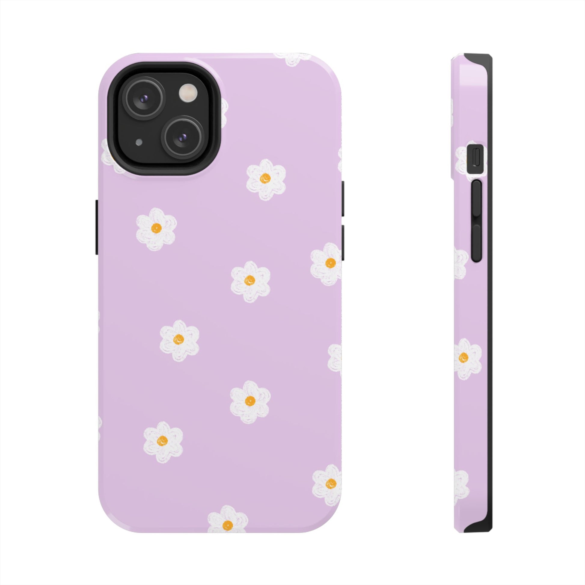 Purple and Mini Flowers Phone Case (Apple & Android)