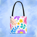 Fun Florals Tote Bag - Pink Sweetheart