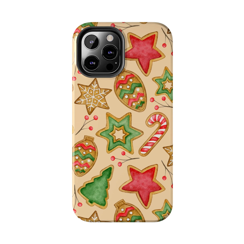 Xmas Holiday Cheer Phone Case (Apple & Android) - Pink Sweetheart