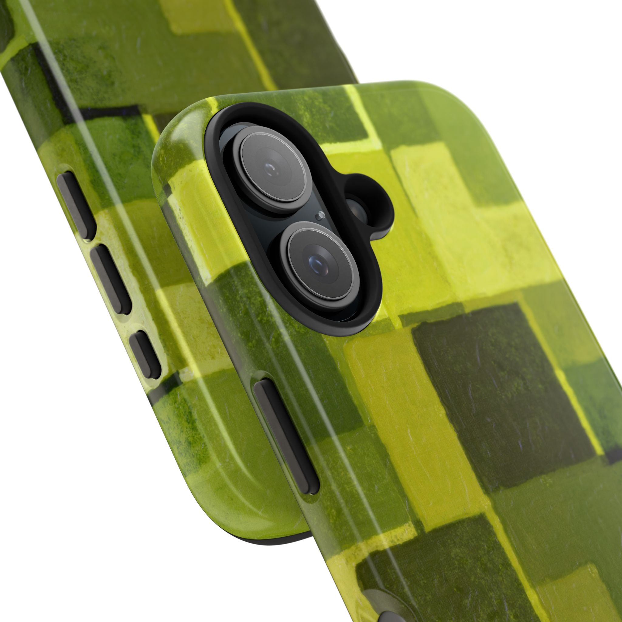 Chartreuse Patchwork Phone Case (Apple & Android)