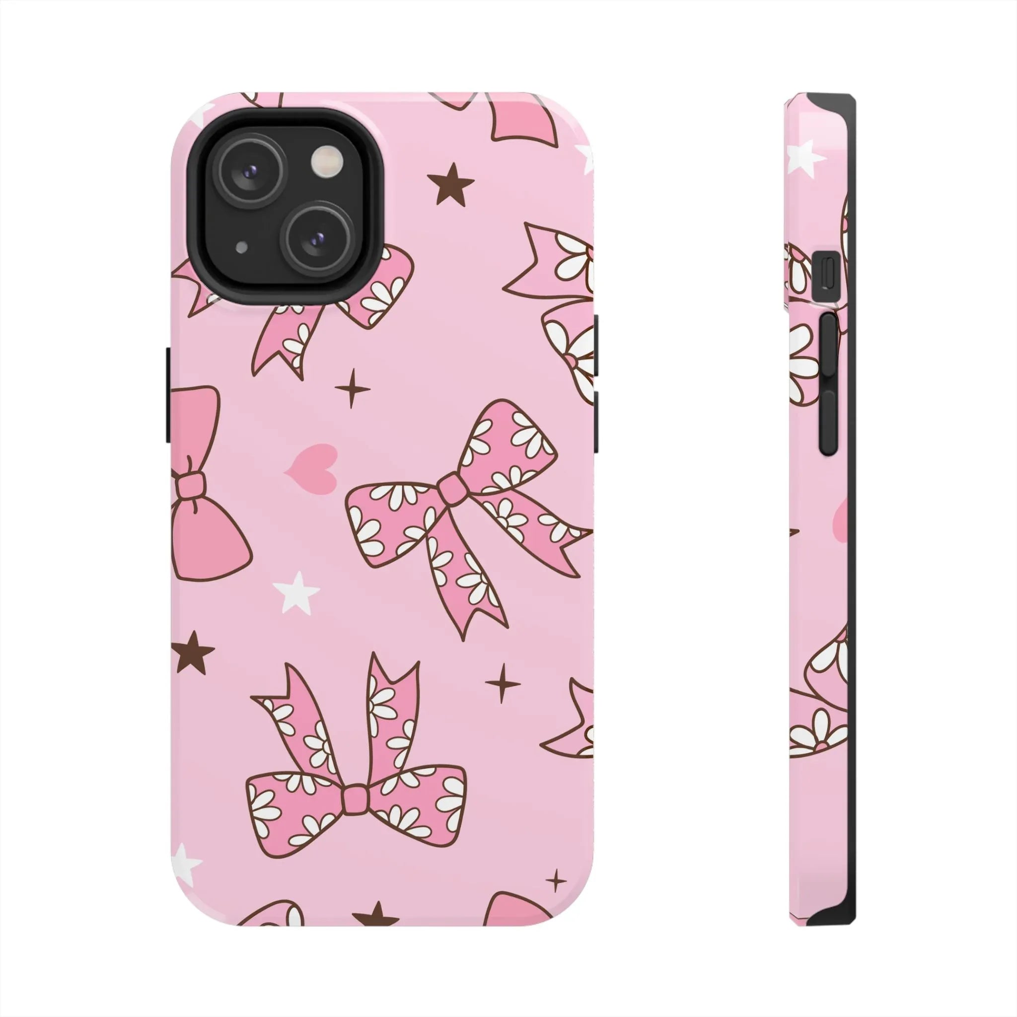 Pretty Pink Bows Phone Case (Apple & Android) - Pink Sweetheart