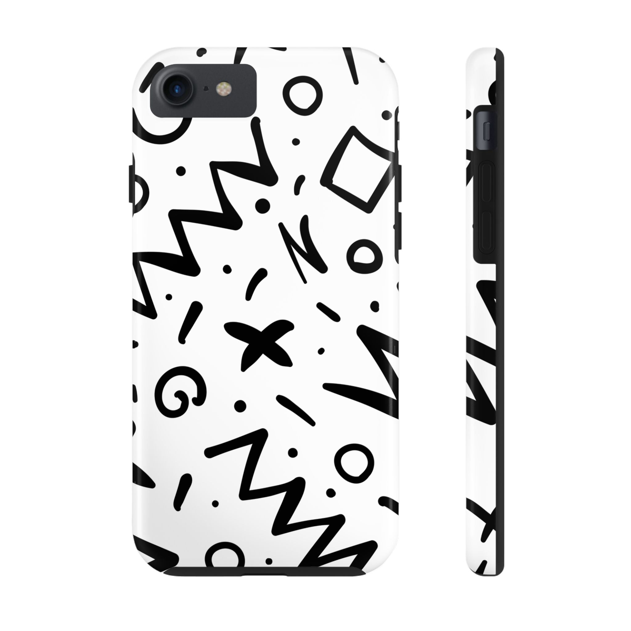 Abstract Memphis Pattern Phone Case (Apple & Android)