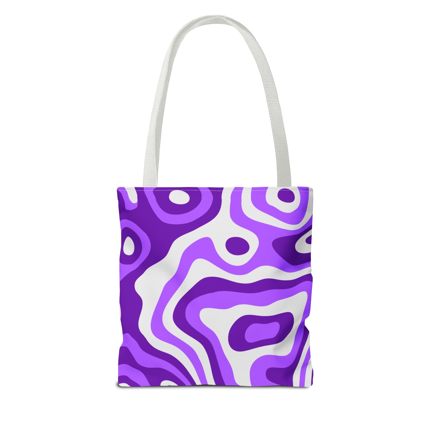 Groovy Purple Lava Tote Bag