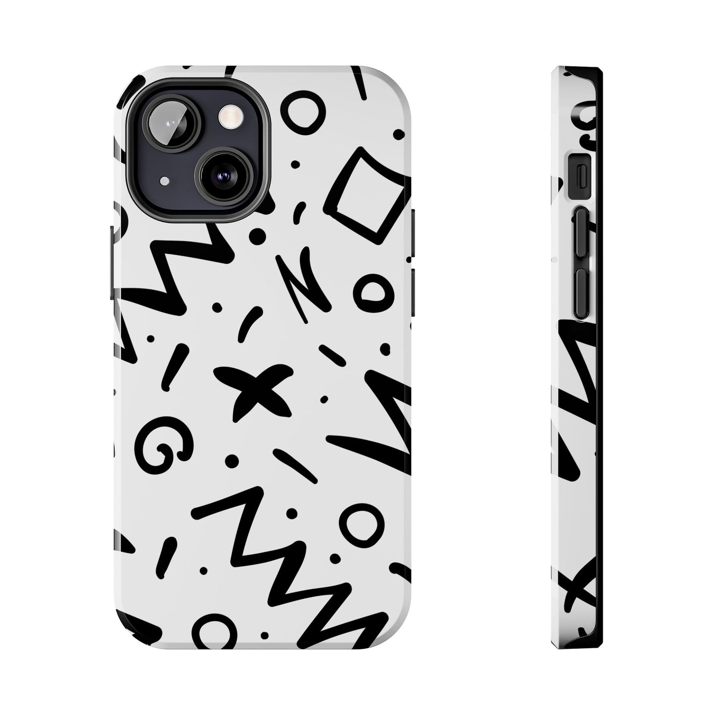 Abstract Memphis Pattern Phone Case