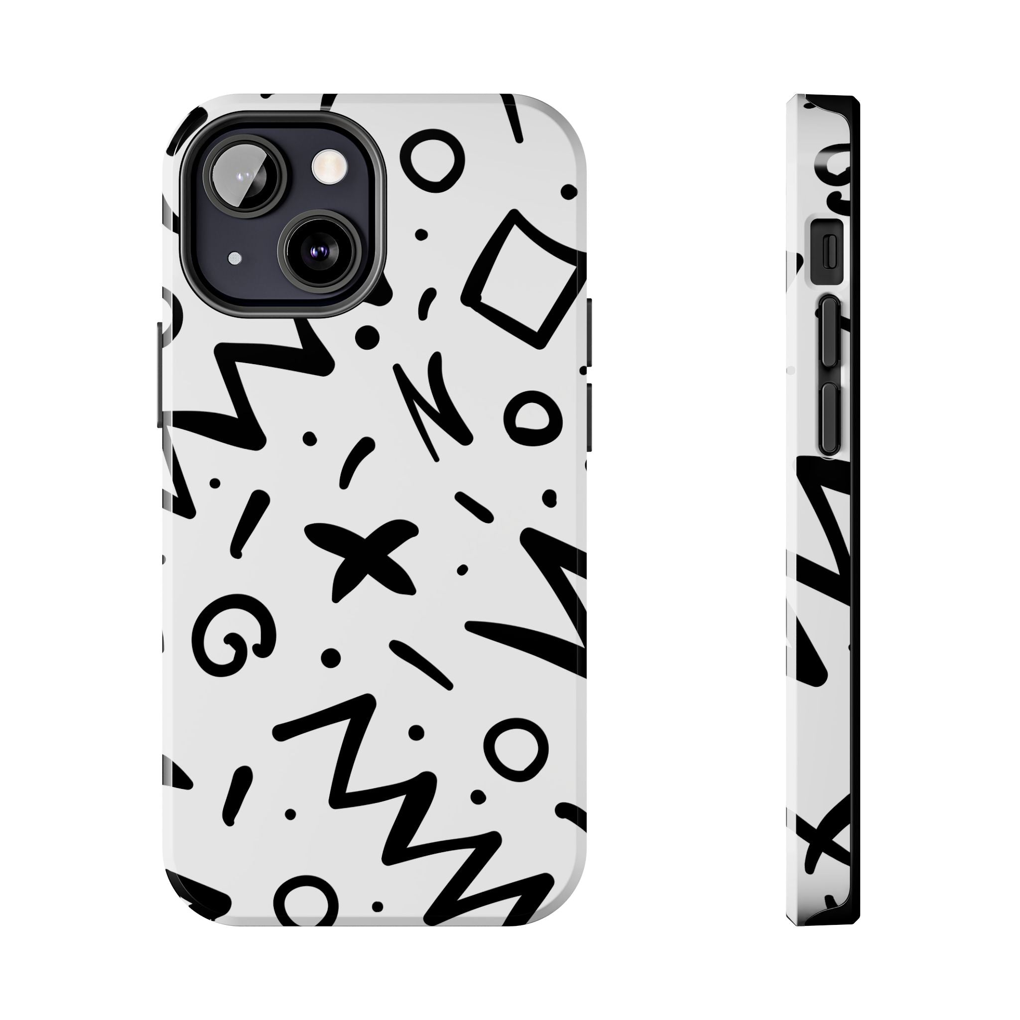 Abstract Memphis Pattern Phone Case (Apple & Android)
