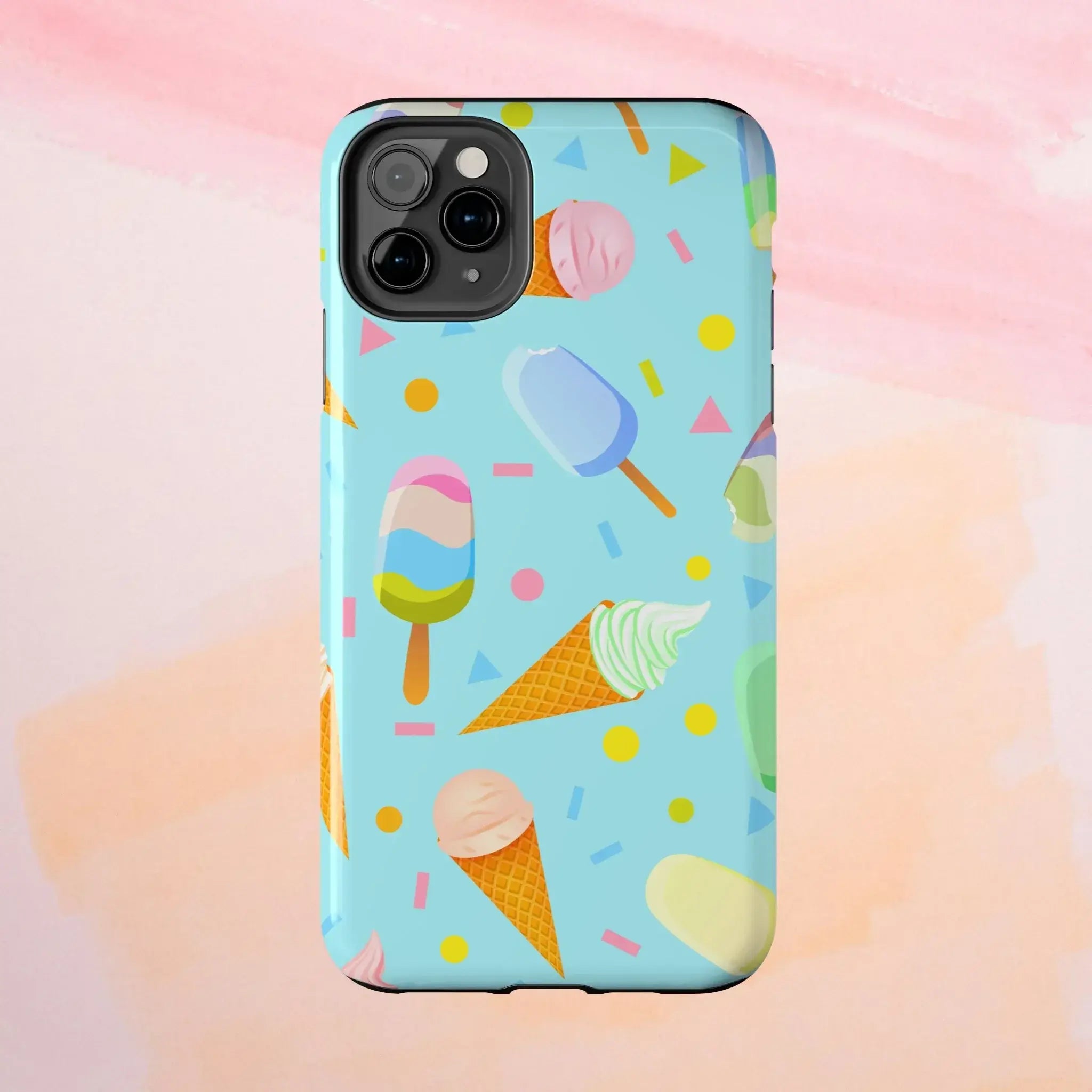 Ice Cream Festival Phone Case (Apple & Android) - Pink Sweetheart