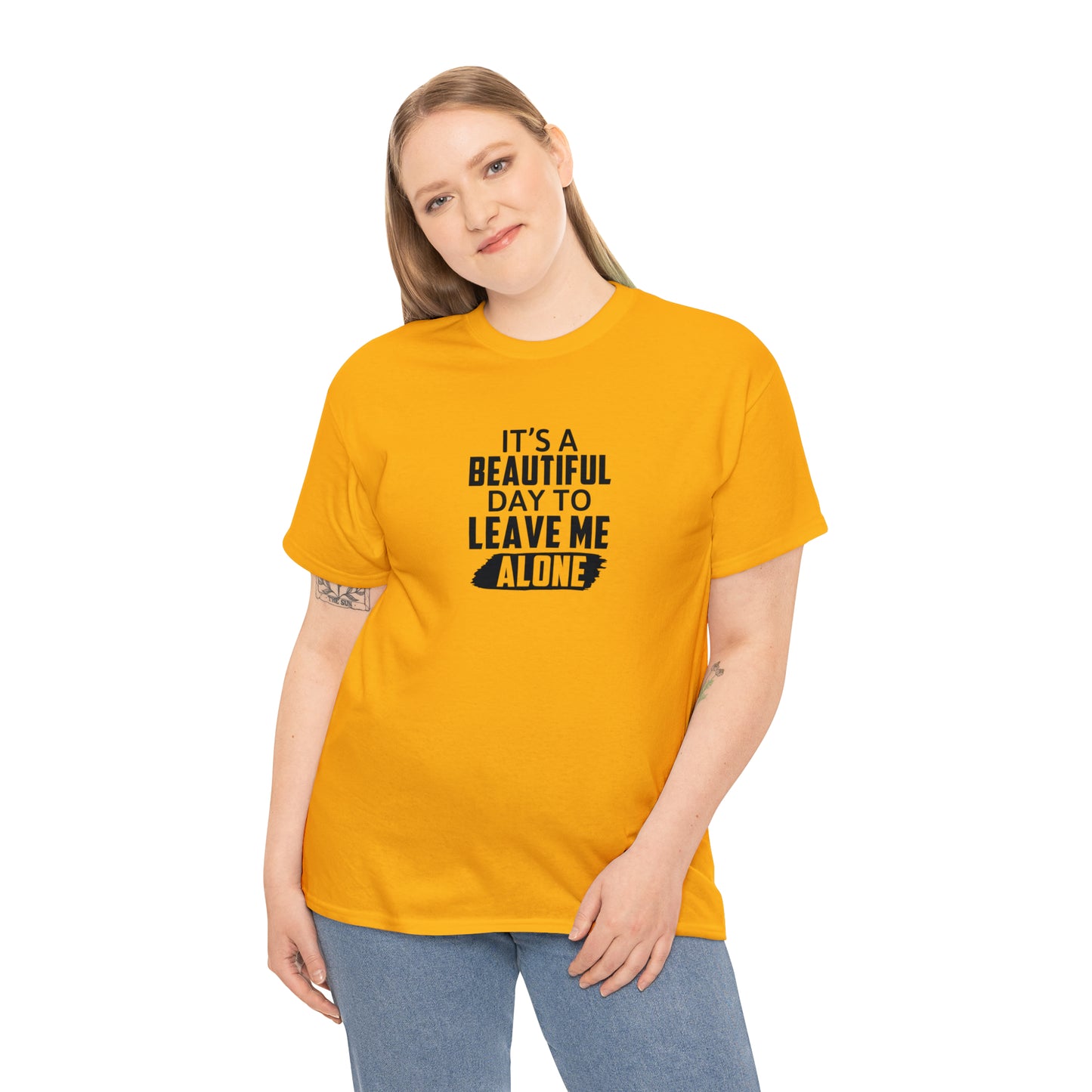 Leave Me Alone Cotton Tee