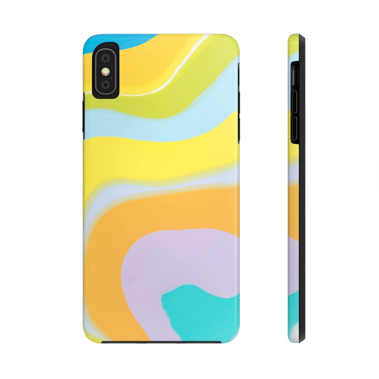 Colorful Pastel Marble Pattern Phone Case