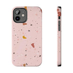 Pink Terrazzo Phone Case (Apple & Android) - Pink Sweetheart