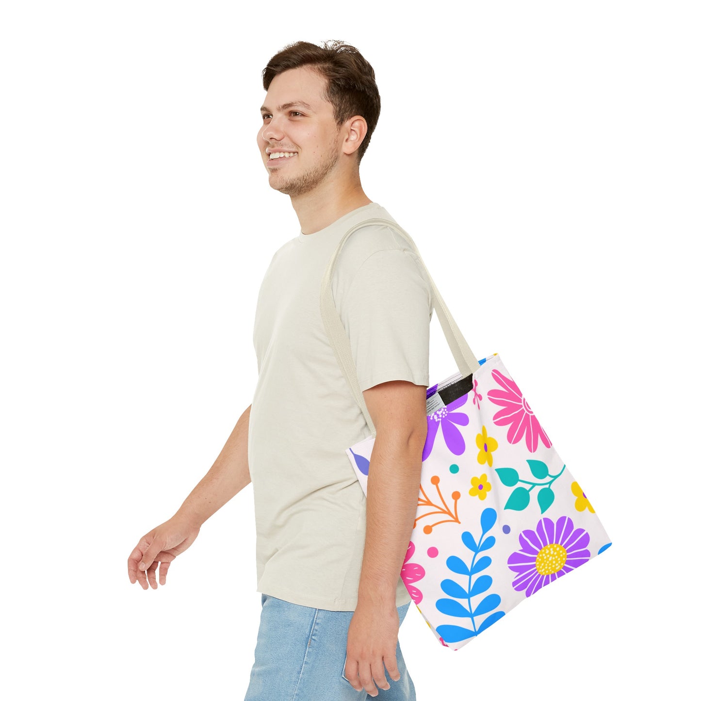 Fun Florals Tote Bag