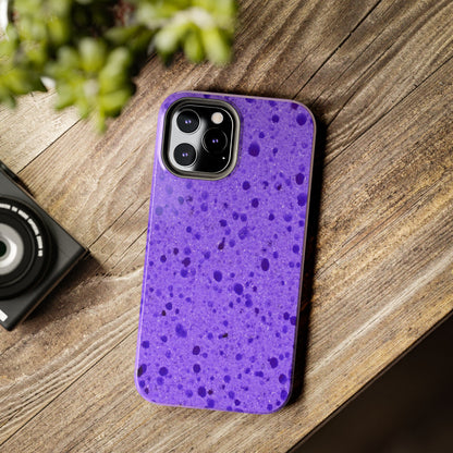 Purple Sponge Phone Case