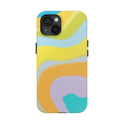 Colorful Pastel Marble Pattern Phone Case