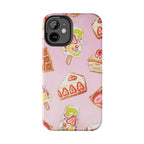 Tasty Pastry Treats Phone Case (Apple & Android) - Pink Sweetheart