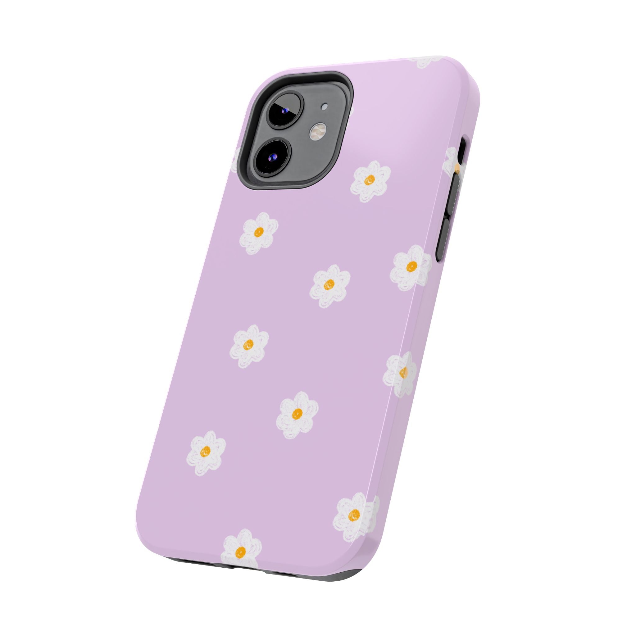 Purple and Mini Flowers Phone Case (Apple & Android)
