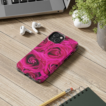 Fuchsia Rose Phone Case