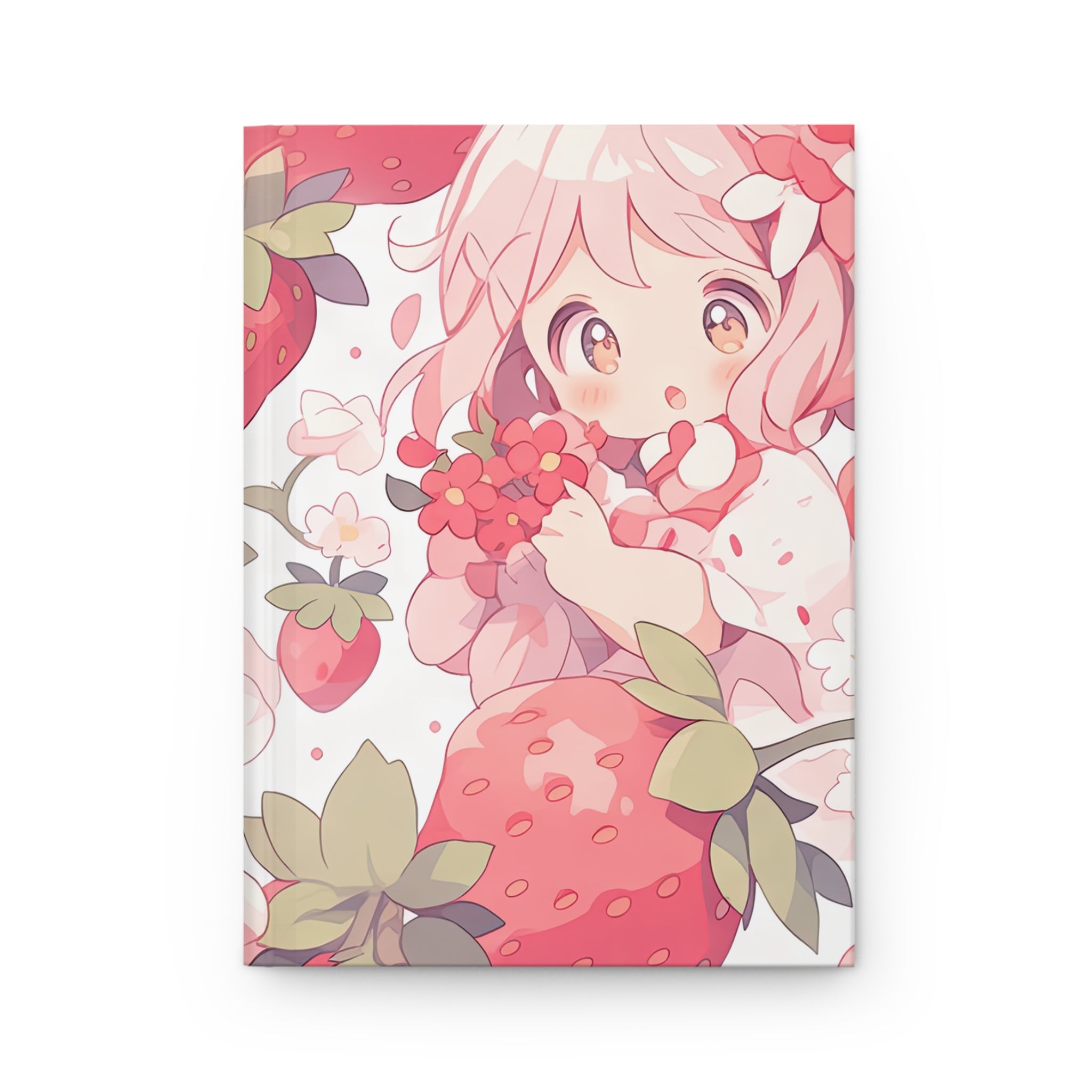 Strawberry Girlie Hardcover Matte Journal