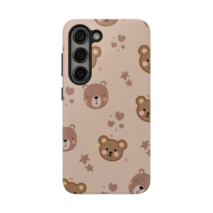 Boho Brown Bear Phone Case